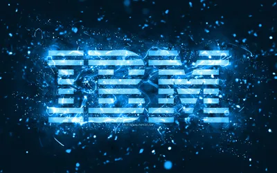 Скачать обои IBM blue logo, 4k, blue neon lights, creative, blue abstract background, IBM logo, brands, IBM для монитора с разрешением 3840x2400. Высококачественные обои HD картинки картинки