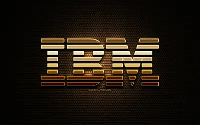 Логотип IBM Glitter-logo, креатив, фон из металлической сетки, логотип IBM, marken, ibm mit einer auflösung zu überwachen 2560x1600. Изображение на рабочем столе картинки