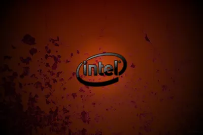 Логотип Intel Dark Rust Red Обои - 1920x1280 - 1368337 картинки