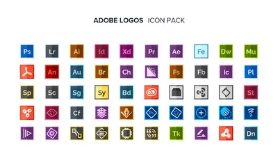 Изображения значков Adobe — скачать бесплатно на Freepik картинки