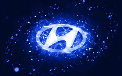 Скачать обои Hyundai dark blue logo, 4k, dark blue neon lights, creative dark blue abstract background, Hyundai logo, car cars, Hyundai для монитора с разрешением 3840x2400. картинки на рабочий стол картинки