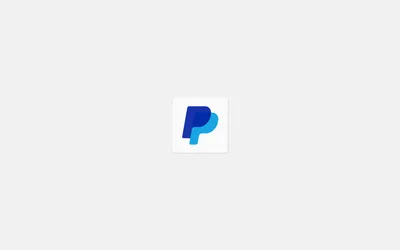 Скачать обои с логотипом Paypal неоновый синий свет картинки