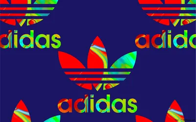 Золотые обои с логотипом Adidas картинки