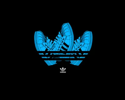 Обои Логотип Adidas 4K картинки