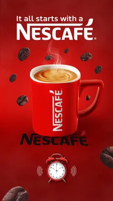 Nescafe 1080P, 2K, 4K, 5K HD обои скачать бесплатно | вспышка обоев картинки