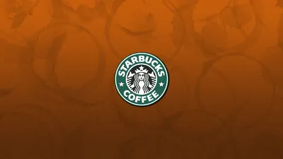 Скачать обои Логотип Starbucks, Старбакс, Логотип в разрешении 1920x1080 картинки