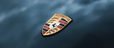 Скачать 2560x1080 porsche, лого, машина, спорткар обои, картинки два монитора 1080p картинки