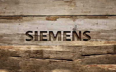 Скачать обои Siemens wood logo, 4K, wood backgrounds, brands, Siemens logo, creative, wood carving, Siemens для монитора с разрешением 3840x2400. Высококачественные обои HD картинки картинки