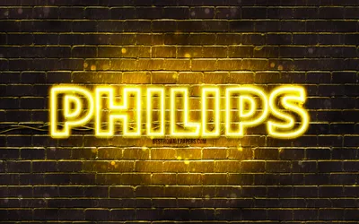 Скачать обои Philips blue logo, 4k, blue brickwall, Philips logo, brands, Philips neon logo, Philips для монитора с разрешением 3840x2400. Высококачественные обои HD картинки картинки