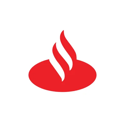 Скачать обои Santander, spanish bank, Santander logo, эмблема, красный шелковый флаг для монитора с разрешением 2560x1600. Высококачественные обои HD картинки картинки