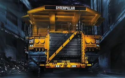 Логотип Caterpillar Обои картинки