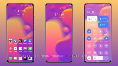 Тема Color Wallpapers MIUI для устройств Xiaomi и Redmi - MIUI Themer картинки