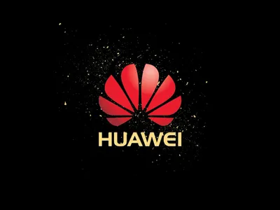 Huawei, 3d, черный, бренд, логотип, логотипы, мобильный, телефон, красный, HD обои для рабочего стола картинки