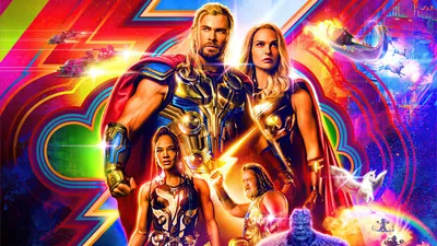 Thor Love And Thunder Movie Poster 5k, HD Movies, 4k Wallpapers, Images, Backgrounds, Photos and Pictures картинки