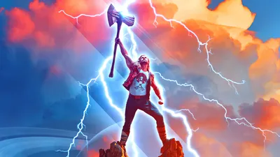 Thor Love And Thunder 4K Скачать обои для ПК картинки