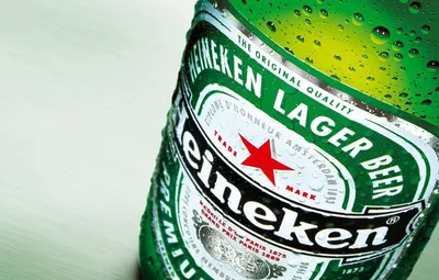 Обои пиво, heineken, брэнд картинки на рабочий стол, раздел еда - скачать картинки