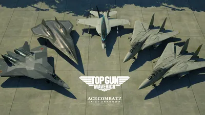 Top Gun Maverick DLC летит в Ace Combat 7 Skies Unknown картинки