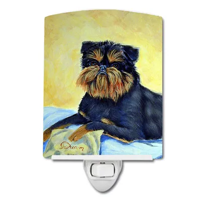 Керамический ночник Caroline's Treasures Brussels Griffon, 4 x 6, для собак | Восточная торговля картинки