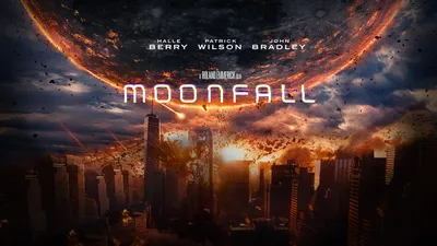 Скачать обои с цифровым плакатом Moonfall картинки