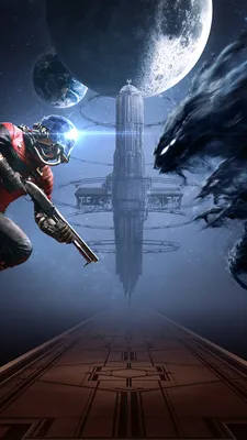 Скачать обои ID: 436985 / Video Game Prey (2017) для телефона, Prey (Video Game), 750x1334 скачать бесплатно картинки