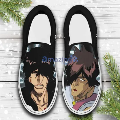 Yasutora Sado Chad Custom Anime Bleach Slip On Sneakers Shoes картинки