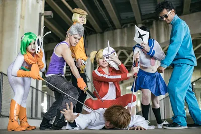 Vizard Cosplay Group Bleach stop Ichigo by SceneCreator | Ежедневное аниме-арт картинки