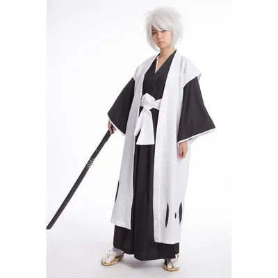 Hitsugaya Toushirou Bleach Косплей Костюм Черный Мужской Костюм | Shopee Малайзия картинки