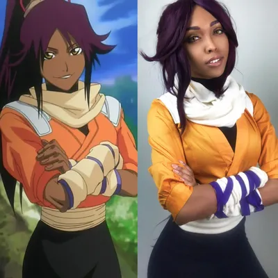 Yoruichi Cosplay(Bleach Anime) by CutiePieSensei : r/pics картинки