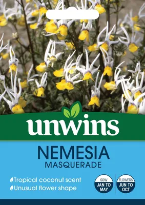 Семена цветов Nemesia Masquerade (Unwins) - Питомники Джексона картинки