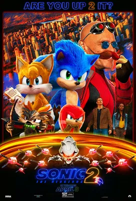 Sonic the Hedgehog 2 Фильмы, HD обои картинки