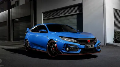 Honda Civic Type R обои 4K, 2021, 5K, черный/темный, #3852 картинки