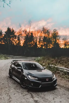 32+] Honda Civic Черные обои картинки