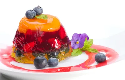 Обои ягоды, фрукты, десерт, fruit, кисель, черника, мармелад картинки на рабочий стол, раздел еда - скачать картинки