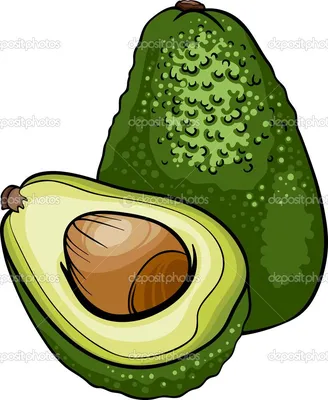 Иллюстрация фруктов авокадо мультяшный | Fruit cartoon, Cartoon illustration, Avocado cartoon картинки