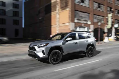 Посмотреть фотографии Toyota RAV4 2022 года выпуска картинки