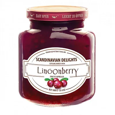 Elki's Gourmet Scandinavian Delights Fruit Spread, брусника, 13,4 унции : Amazon.sg: Бакалея картинки