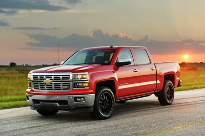 Красный Chevy Silverado Z71 Обои картинки