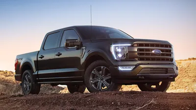 Пикап Ford F-150 2021 года подробно описан на фотографиях картинки