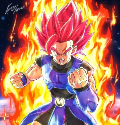 Обои Super Saiyan God Shallot - Обои Пещера картинки