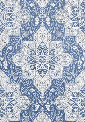 Thibaut Tarragon Blue Wallpaper Double Roll Oriental Blue - Etsy картинки