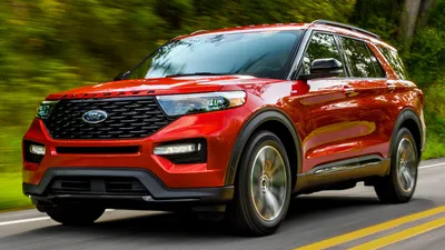 Обзор первого привода: Ford Explorer ST 2020 года танцует с семьей, и это весело картинки