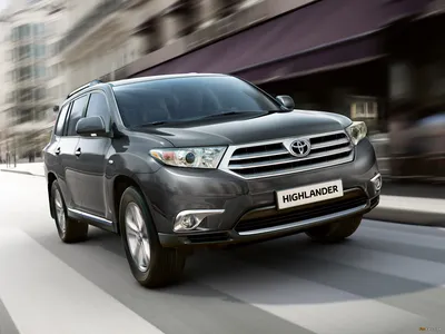 Toyota Highlander EU-spec (XU40) 2010 обои (2048x1536) картинки