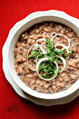 ЛУЧШИЙ безглютеновый веганский горшок быстрого приготовления Black-Eyed Peas картинки