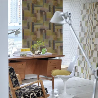 Designers Guild Parterre Wallpaper - PDG1122/03 - Куркума картинки