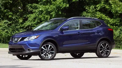 Nissan Rogue, Nissan, кроссовер, поездка, деревья, HD обои для рабочего стола картинки