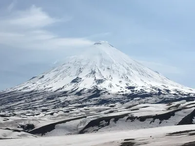 Фото: Ключевская Сопка, вулкан, Камчатский край, Усть-Камчатский район —  Яндекс Карты картинки