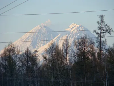 Фото Ключевская сопка в городе Атласово картинки