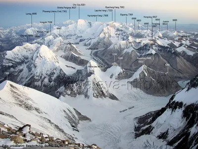 Everest-Region - tibetische Seite картинки