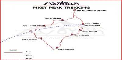 Треккинг к пики Пики в Непале – стоимость, карта, сложность картинки