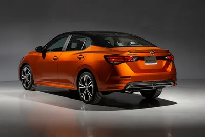 Картинка Nissan Sentra SR, Северная Америка, 2020 Orange Cars Metallic картинки